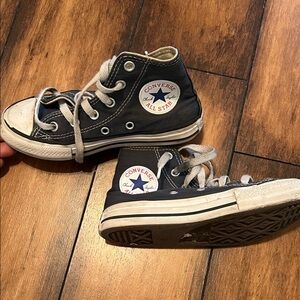 Converse Kids High-Top Sneakers - Dark Gray